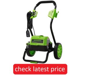 greenworks 2000 psi electric pressure washer reviews