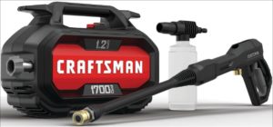 craftsman 1700 psi electric pressure washer 