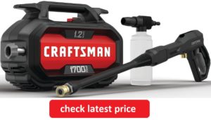 craftsman 1700 psi electric pressure washer reviews